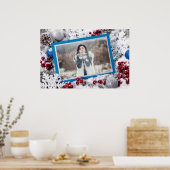 あなたの写真のカスタムクリスマスポスター ポスター (キッチン)