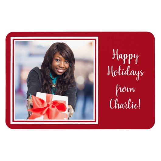 あなたの写真のカスタムマグネット マグネット (横)