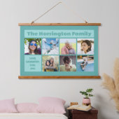 あなたの写真のカスタム文字 吊り下げ型タペストリー (寝室)