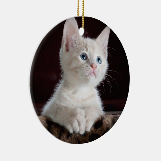 あなたの写真のカスタム セラミックオーナメント (右)