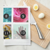 あなたの写真のスタイル12のイメージを生成して下さい キッチンタオル (四つ折り)