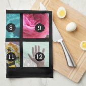 あなたの写真のスタイル12のイメージを生成して下さい キッチンタオル (四つ折り)