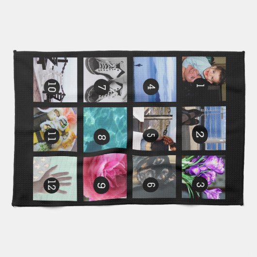 あなたの写真のスタイル12のイメージを生成して下さい キッチンタオル (横)