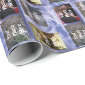 あなたの写真のハッピーバースデーを加えて下さい ラッピングペーパー (ロールコーナー)