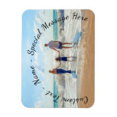 あなたの写真のマグネットギフトとカスタム文字 マグネット (縦)