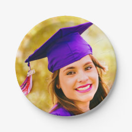 あなたの写真の卒業 ペーパープレート
