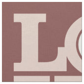 あなたの写真の生地カスタムに愛 ファブリック (クローズアップ)