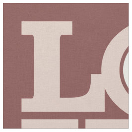 あなたの写真の生地カスタムに愛 ファブリック