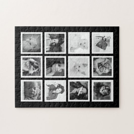 あなたの写真の12の大きくカスタムなパズル ジグソーパズル (横)