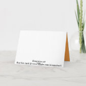 あなたの写真のxoxoxoのカボチャカード シーズンカード (裏面)