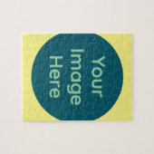 あなたの写真はこちらカスタムジグソーパズル ジグソーパズル (横)