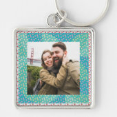 あなたの写真はこちらストロベリーフレームキーチェーン キーホルダー (正面)