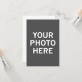あなたの写真はこちら カード (正面/裏面インサイチュ)