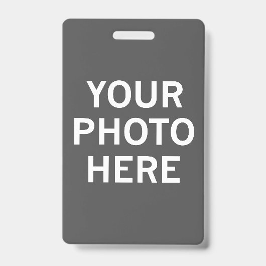 あなたの写真はこちら バッジ (正面)