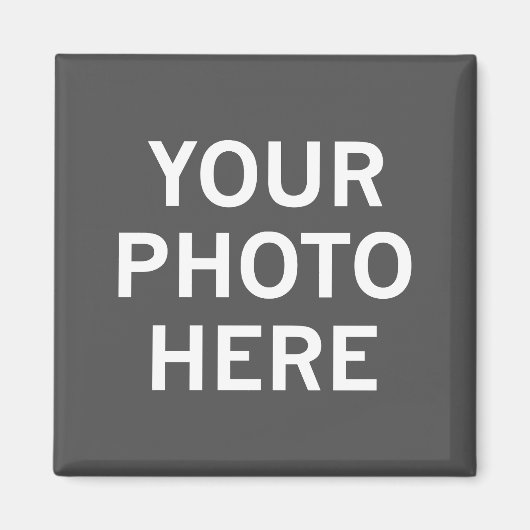 あなたの写真はこちら マグネット (正面)