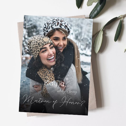 あなたの写真は私の名誉のマトロンInvitati シーズンカード