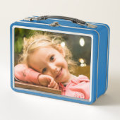 あなたの写真を加えて下さい メタルランチボックス (正面)