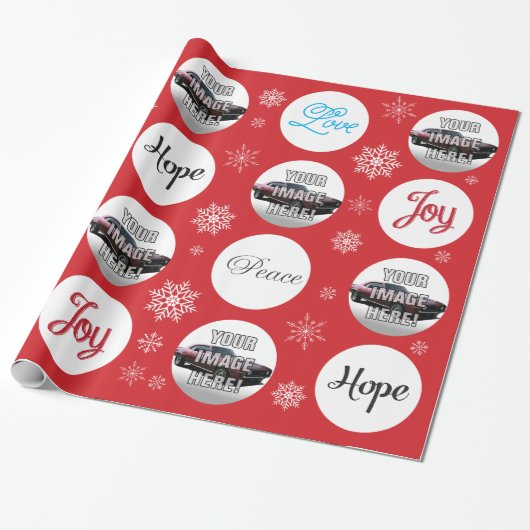 あなたの写真を加えて下さい! Chevy Camaro ラッピングペーパー (アンロールド)