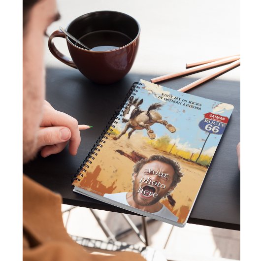 あなたの写真を取得蹴,オットマンアリゾナ,ロバ ノートブック