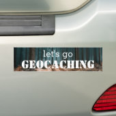 あなたの写真を持って帰カスタムろう バンパーステッカー (車上)