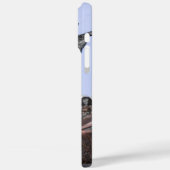 あなたの写真を追加します縁どコリーHeelerドッグモノグラム Case-Mate iPhoneケース (裏面 / 左)