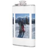 あなたの写真を追加する - 花嫁の友人、 groomの友人 フラスク (左)