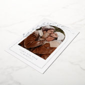 あなたの写真を追加 | メリークリスマス ハッピーニューイヤー 箔シーズンカード (回転した状態)