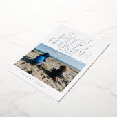 あなたの写真を追加 | メリークリスマス＆ハッピーニューイヤー 箔シーズンカード (回転した状態)