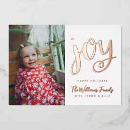 あなたの写真を追加 | 陽気な季節 箔シーズンカード