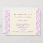 あなたの写真を追加sshサプライズ50th誕生日招待状 招待状 (裏面)