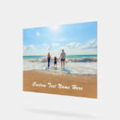 あなたの写真アクリルのサインとカスタム文字 アクリルサイン (傾斜)