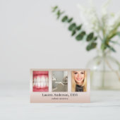 あなたの写真エレガントプロフェッショナル歯科医 名刺 (スタンド正面)