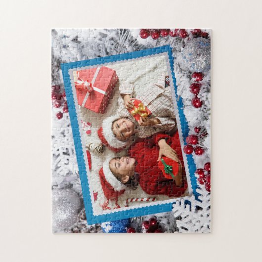 あなたの写真カスタムのクリスマスパズル ジグソーパズル (縦)