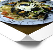 あなたの写真カスタムのコラージュテンプレートポスター ポスター (角)