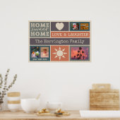 あなたの写真カスタムのコラージュテンプレートポスター ポスター (キッチン)