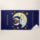 あなたの写真カスタムのビーチタオル ビーチタオル (正面)