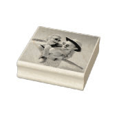 あなたの写真カスタムの四角形 ラバースタンプ (スタンプ)