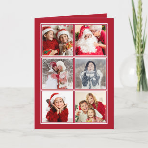 あなたの写真カスタムクリスマスグリーティングカード シーズンカード