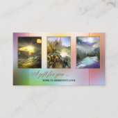 あなたの写真カラフルファンタジーおとぎ話ギフトカード 割引カード (正面)