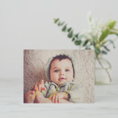 あなたの写真クリスマスカード | Joyful Foil 箔シーズンポストカード (立ち正面)