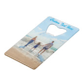 あなたの写真クレジットカードボトルオープナーカスタム文字 クレジットカード栓抜き (裏面アングル)