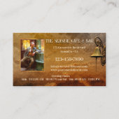 あなたの写真コースタルコーヒーショップバー 名刺 (裏面)