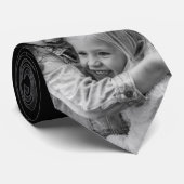あなたの写真テンプレート白黒のネクタイ ネクタイ (ロール)