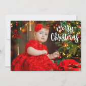 あなたの写真テンプレートwオーバーレイ記念クリスマス (正面)