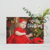 あなたの写真テンプレートwオーバーレイ記念クリスマス (スタンド正面)