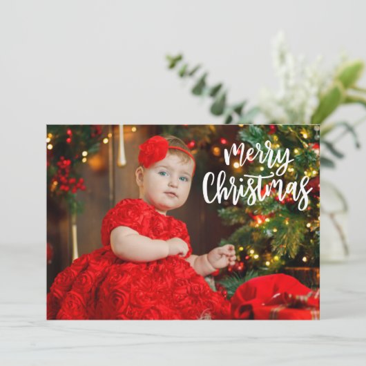 あなたの写真テンプレートwオーバーレイ記念クリスマス (スタンド正面)