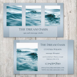 あなたの写真ドリーム青スパマッサージ 名刺