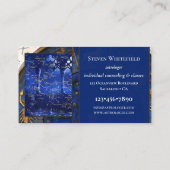 あなたの写真プロフェッショナルアストロガービジネスカード 名刺 (裏面)