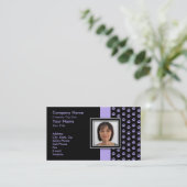 あなたの写真ペットグルーミングの足のプリントを加えて下さい 予約カード (スタンド正面)