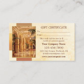 あなたの写真ラグジュアリー記事ギフトカード 割引カード (裏面)